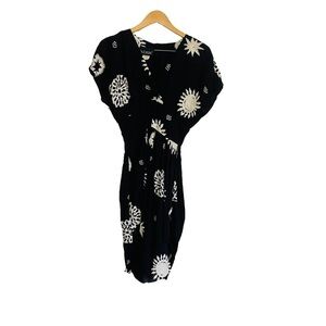 Vtg Phoebe faux wrap dress